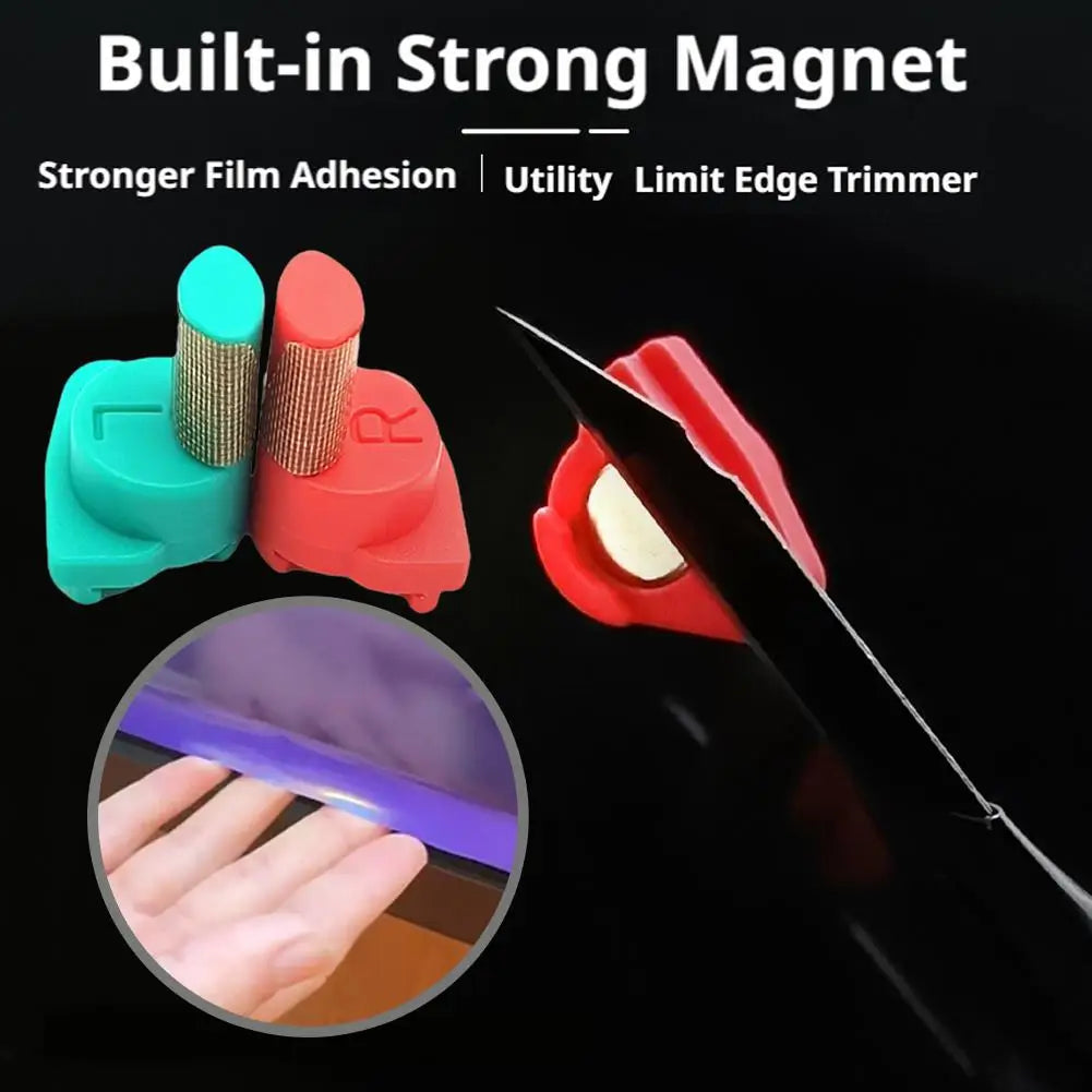 Magnetic Vinyl Film Edge Trimmer – Car Wrap Cutting Tool Set