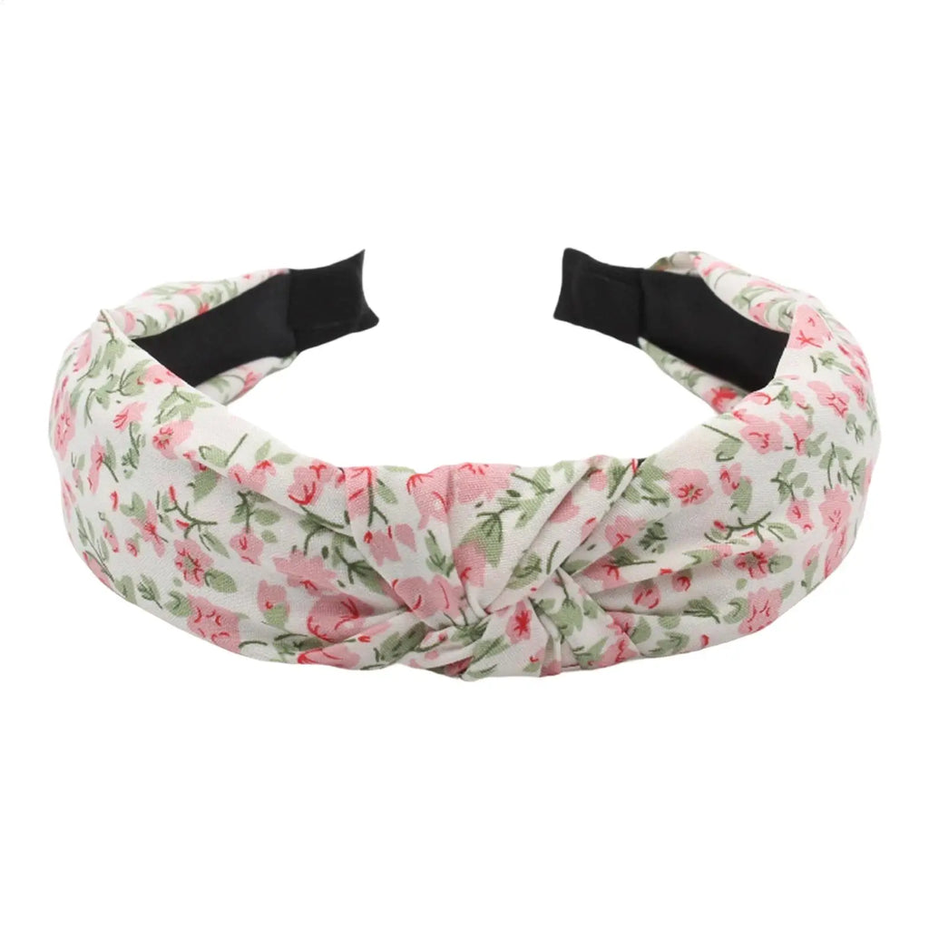 Headband Floral Print Cloth Knotted Headbands Women Girls Daily Shopping Travel Beach vacation Hair Hoop Hair style Accessories Oasis Select
