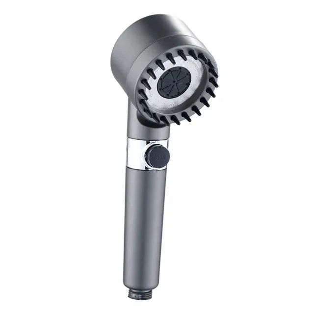 New 3 Modes Shower Head High Pressure Showerhead Portable Filter Rainfall Faucet Tap Bathroom Bath Home Innovative Accessories Oasis Select Grey