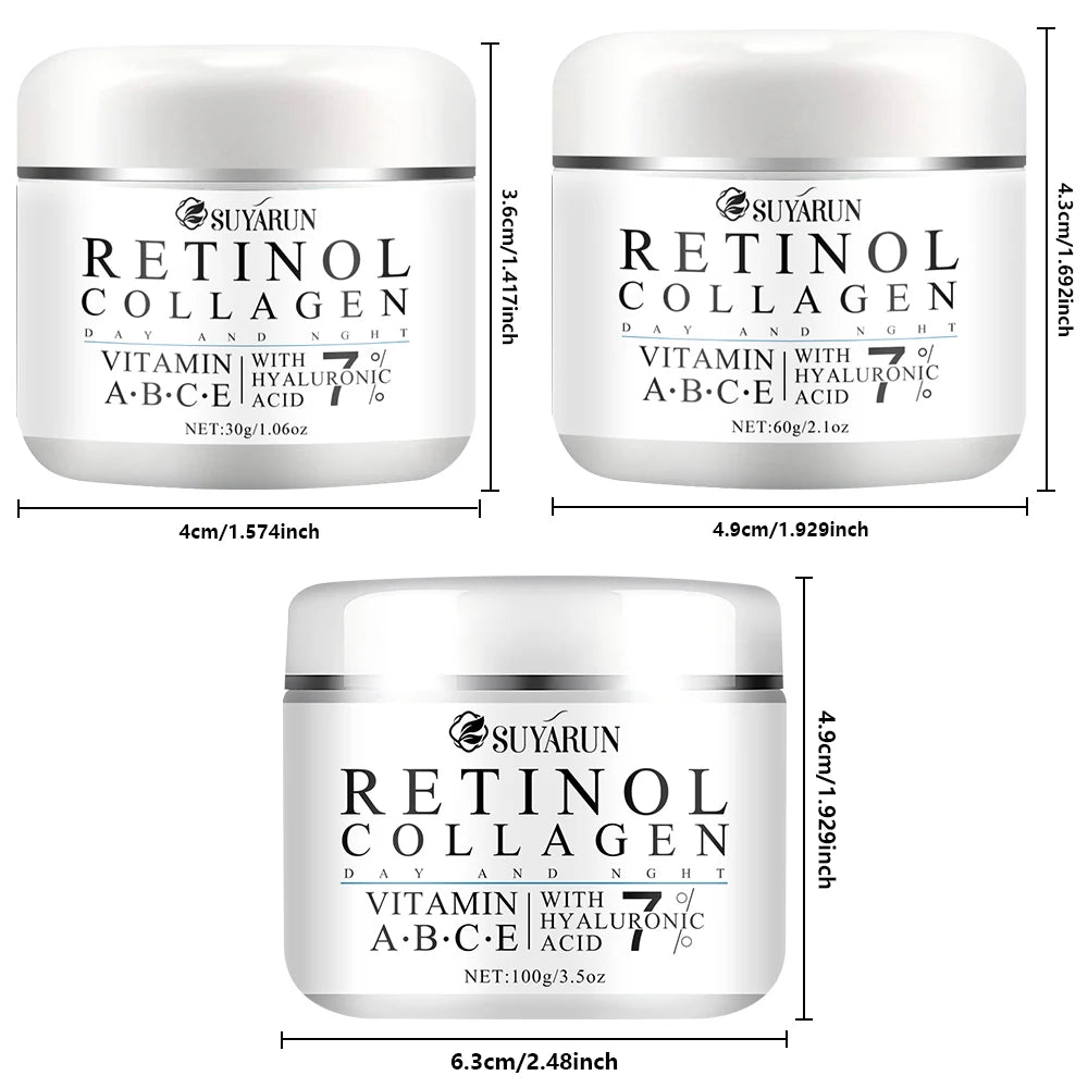 Retinol Collagen Cream – Vitamin E & Shea Butter Anti-Aging Anti-Aging Face Cream Oasis Select