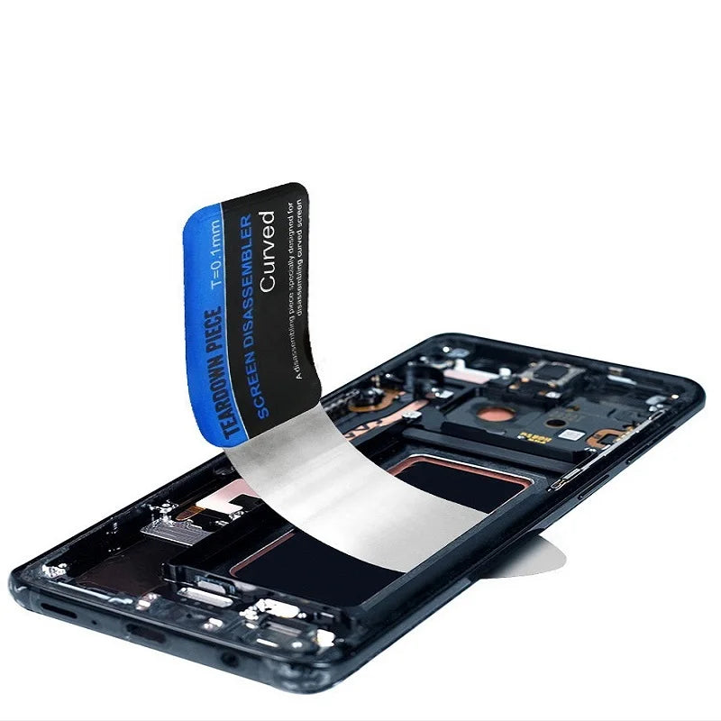 1 Piece Stainless Steel Card Mobile Phone Curved LCD Screen Opening Tool Mobile Phone Disassemble Repair for Smartphone Oasis Select