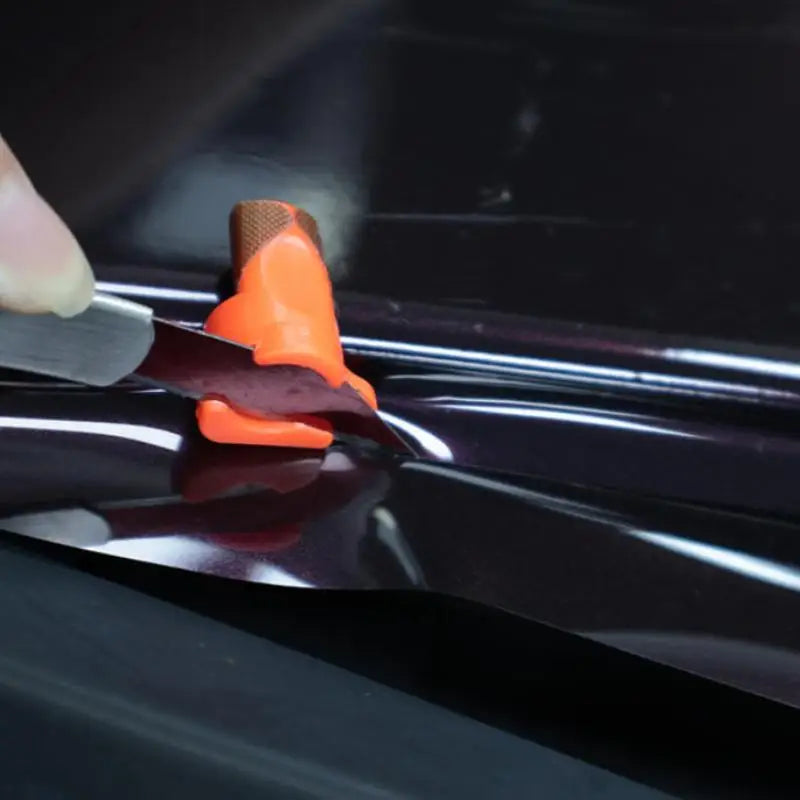 2Pcs Car Wrapping Film Utility Knife Auxiliary Tools Precision Edge Trimming Tool Professional Vinyl Film Trimming Cutter Oasis Select