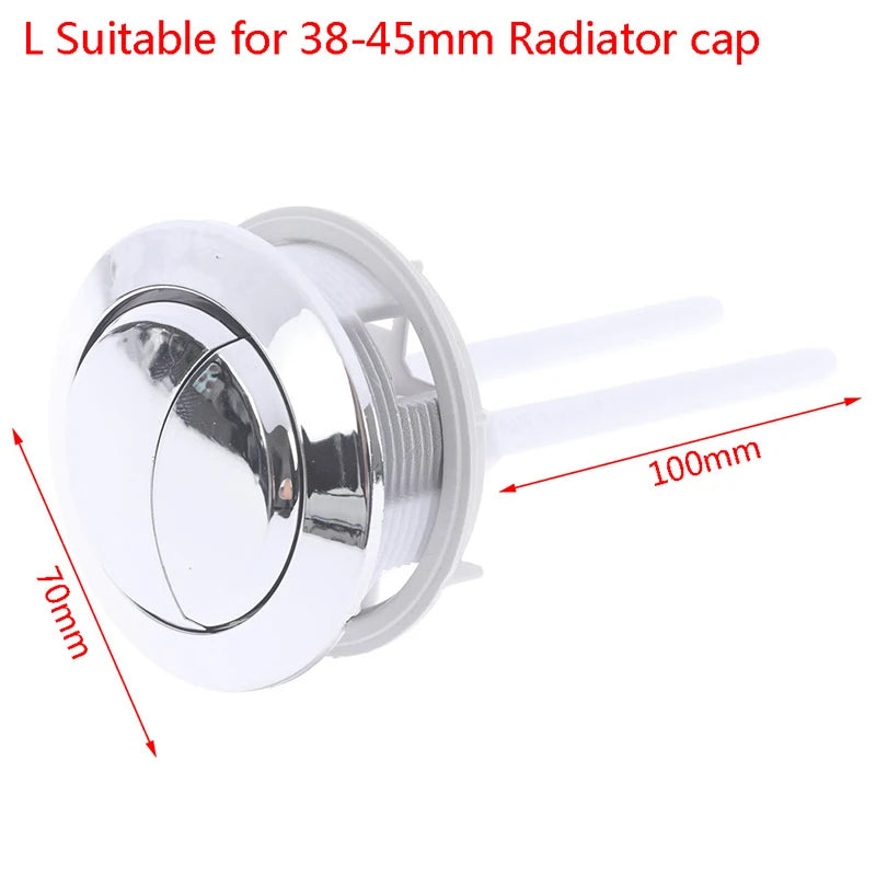 1PC Dual Flush Toilet Tank Button Round Shape Toilet Push Dual Flush Buttons Bathroom Accessories 70mm/57mm/47mm Oasis Select L