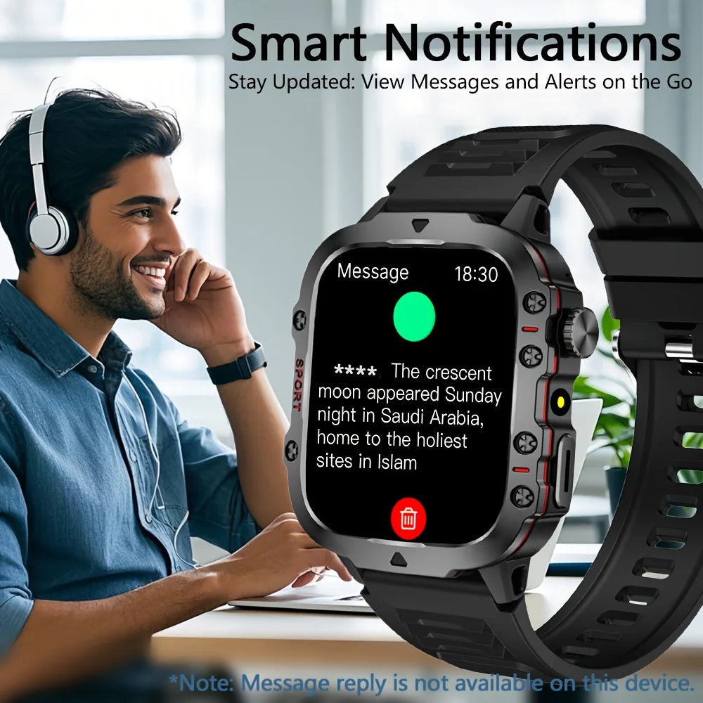 ERUN Full Touch Smart Watch – Multi-Sport, Calls & Voice