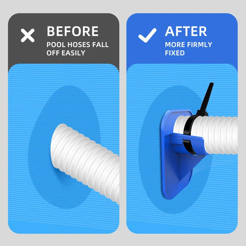 1set Pool Hose Support - Prevents Hose Bending And Falling, Compatible with Various Above-Ground Pool Brands, Easy to Install Oasis Select