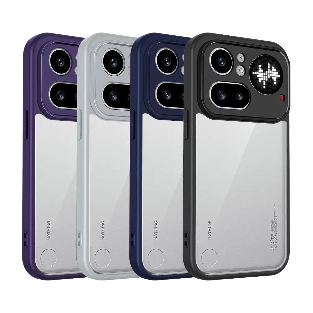 Transparent Matte TPU Silicone Case For Nothing Phone 4A/4A Pro Shockproof Bumper Protection Anti Fingerprint Phone Accessories Oasis Select