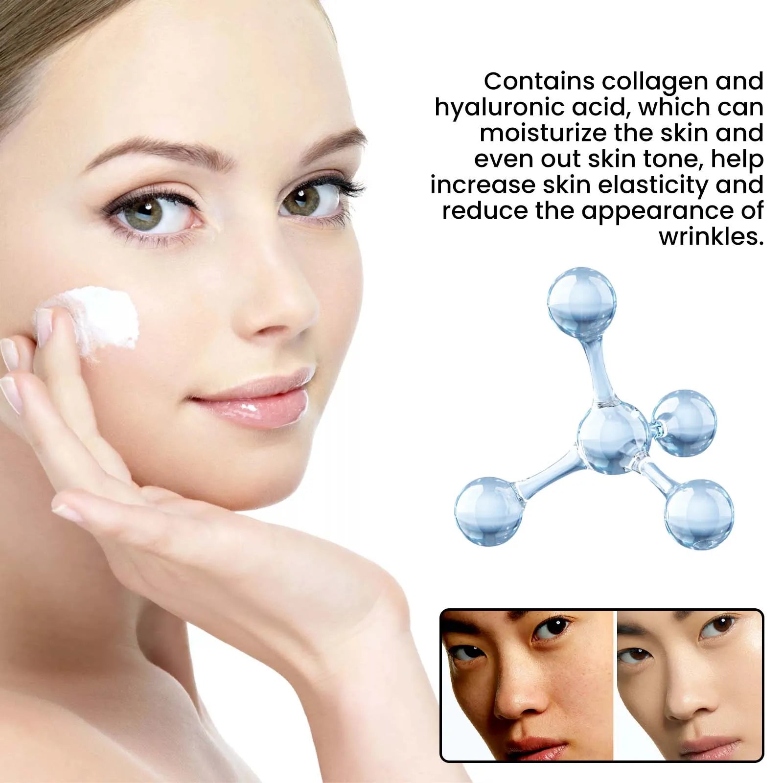 Makeup Cream for Women Natural Moisturize Foundation Concealer Whiten Oil Control Invisible Pores Full Coverage Lightening Cream Oasis Select