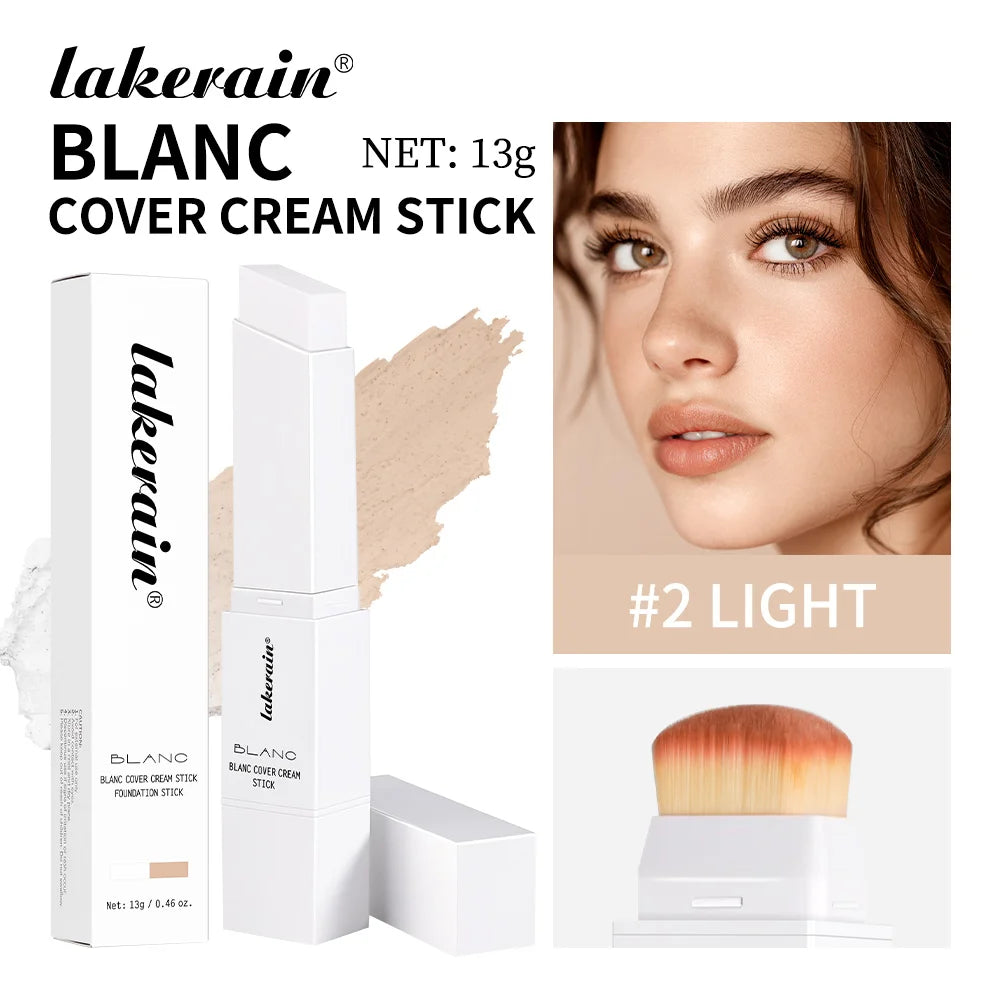 Lakerain Color-Changing Foundation Stick – Full Coverage Matte