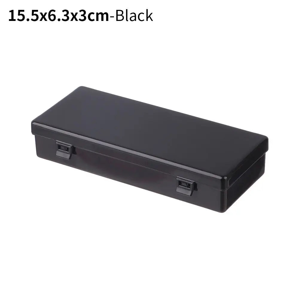 8Styles Plastic Storage Box Small Square Clear Black Jewelry Diamond