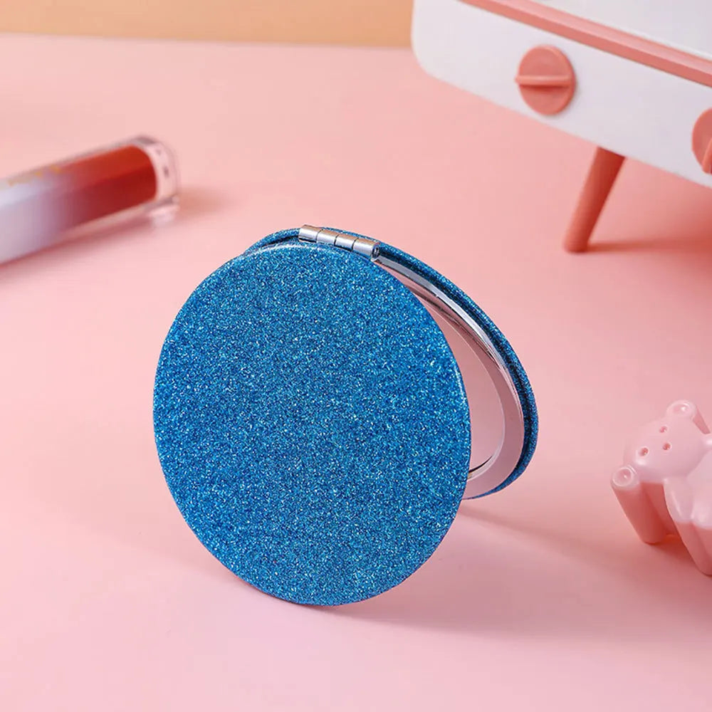 Folding Double-Sided Compact Pocket Mirror for Travel & Purse