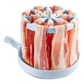 Microwave Bacon Cooker Rack – 16 Slices, Grease Catcher Microwave Bacon Rack Oasis Select Default Title
