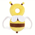 Head Back Protector Baby Protect Pillow Learn Walk Head Protector Cushion Anti Fall Backward Cap Carry Cartoon Kids Safe Bibi Oasis Select Little Bee