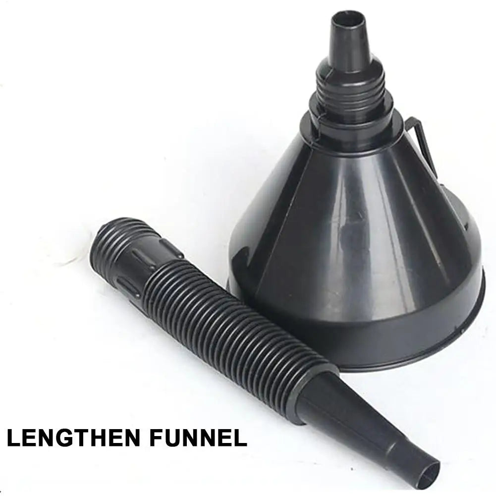 Oil Funnel Car Engine Refueling Funnels with Filter Extension Pipe for Auto Motorcycle Truck Oil Petrol Diesel Gasoline Funnel Oasis Select