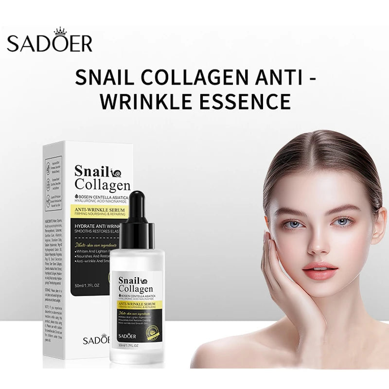 BIOAOUA Collagen Hyaluronic Acid Face Serum – Anti-Aging