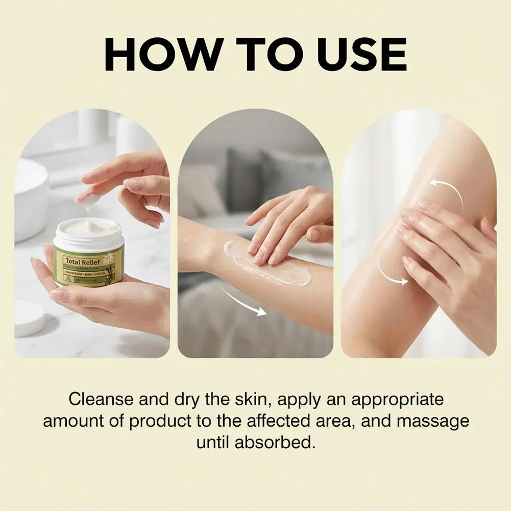 Full Body Relaxing Magnesium Cream Soothes Nerve Fatigue Repairs Dry Skin Maintain Moisture And Improve Unhealthy Skin Condition Oasis Select