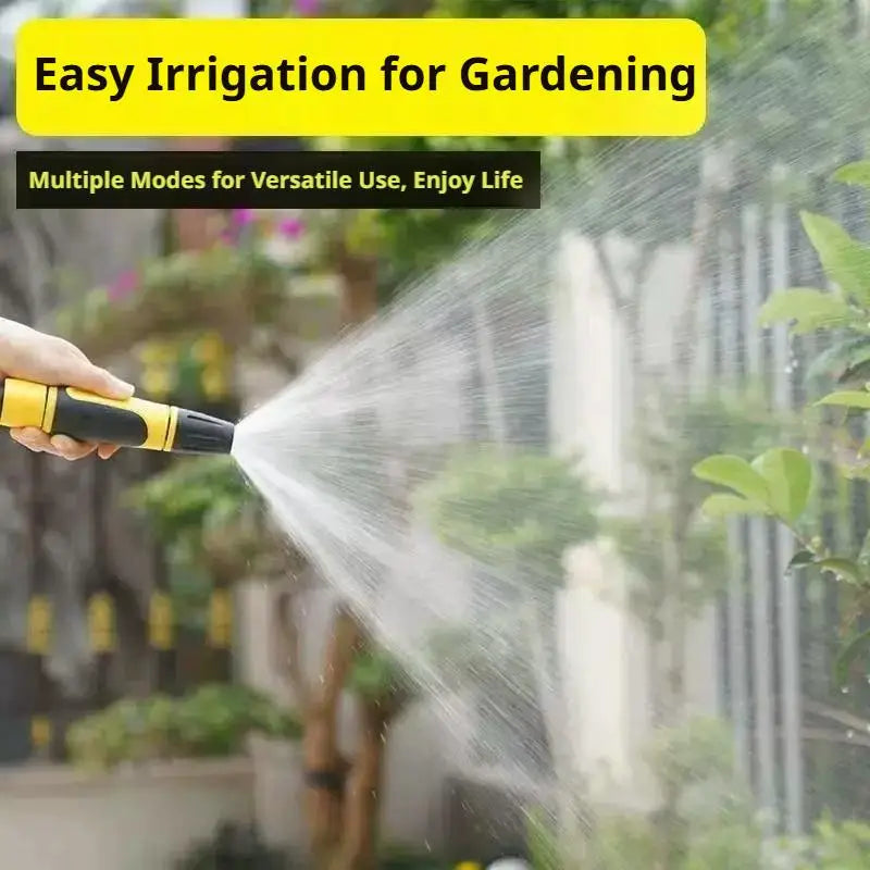Adjustable High-Pressure Garden Hose Spray Nozzle – Car & Lawn