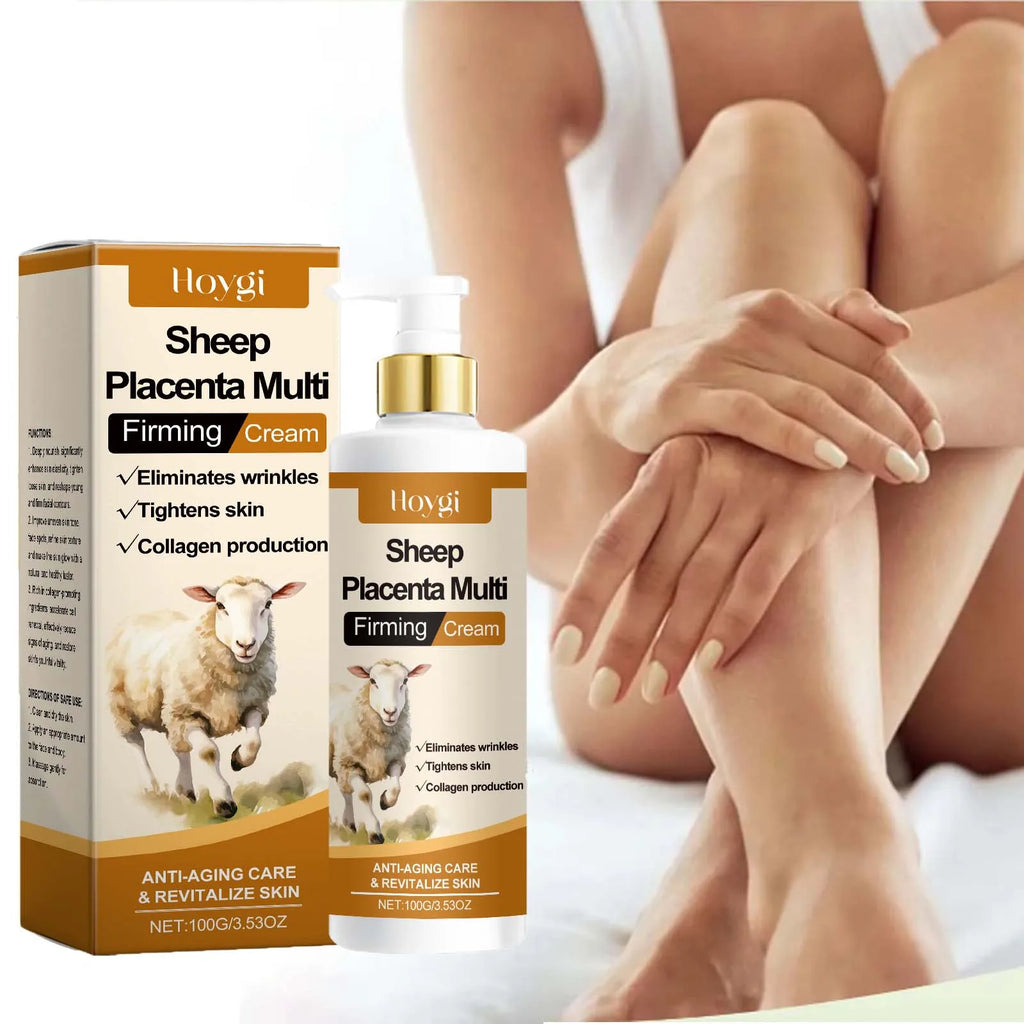 Hoygi Sheep Placenta Firming Cream – Collagen Anti-Aging Firming Body Cream Oasis Select
