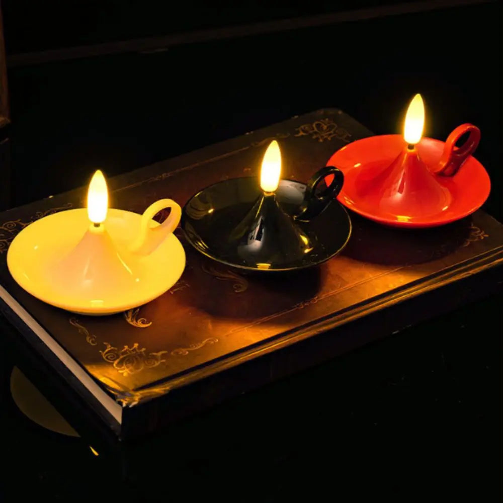 LED Electronic Diya Candle Lamps – Festival Set of 4 | Flameless