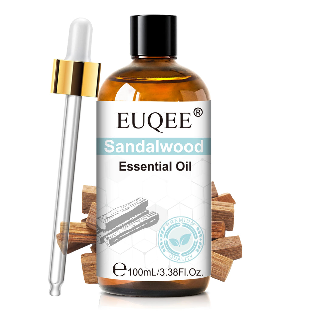 EUQEE 100ml Essential Oils – Lavender, Vanilla, Lemon & Cinnamon