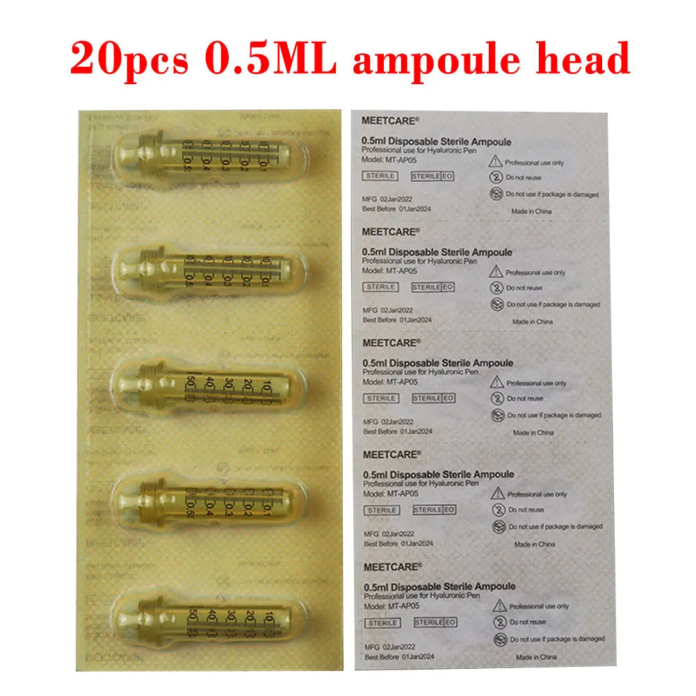 0.3ml & 0.5ml Hyaluron Pen Ampoule Head Cartridge | Skin Care