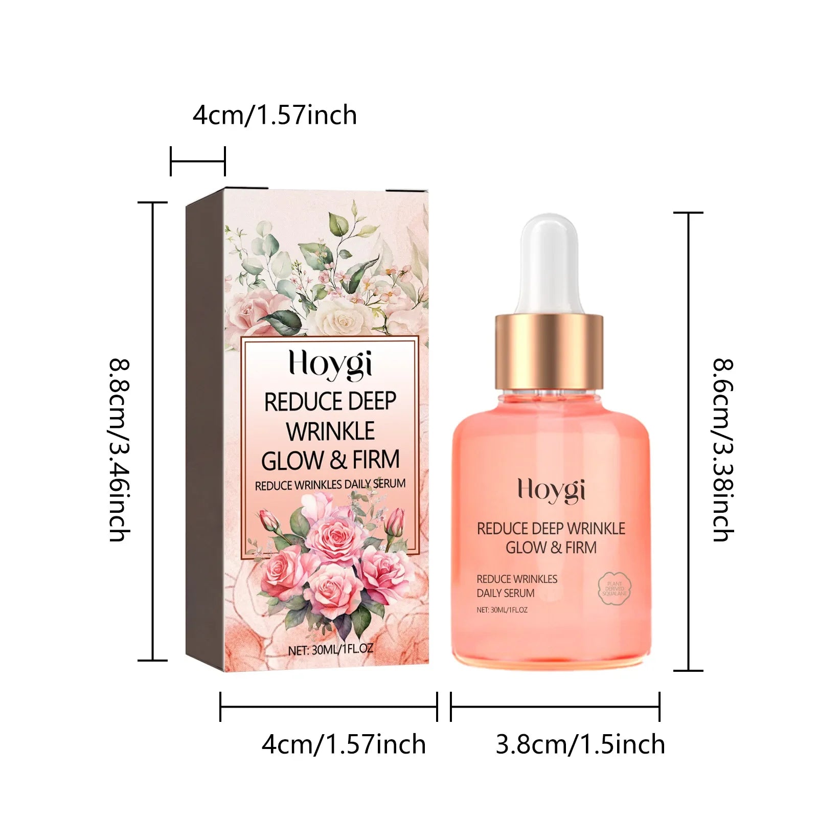 Hoygi Rose Vitamin C Face Serum – Anti-Aging & Brightening 30ml Face Serum Oasis Select