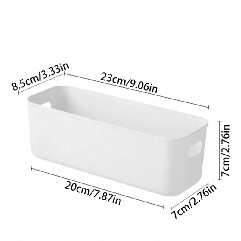 1/12Pcs Multifunctional Storage Box, Durable Large Capacity Desktop Storage Box Suitable For Miscellaneous Storage Oasis Select