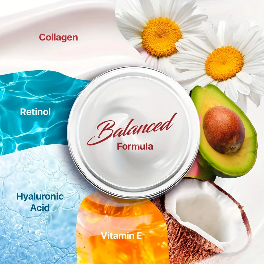 GORGIQUE Collagen Face Cream – Retinol & Hyaluronic Acid Anti-Aging Face Cream Oasis Select