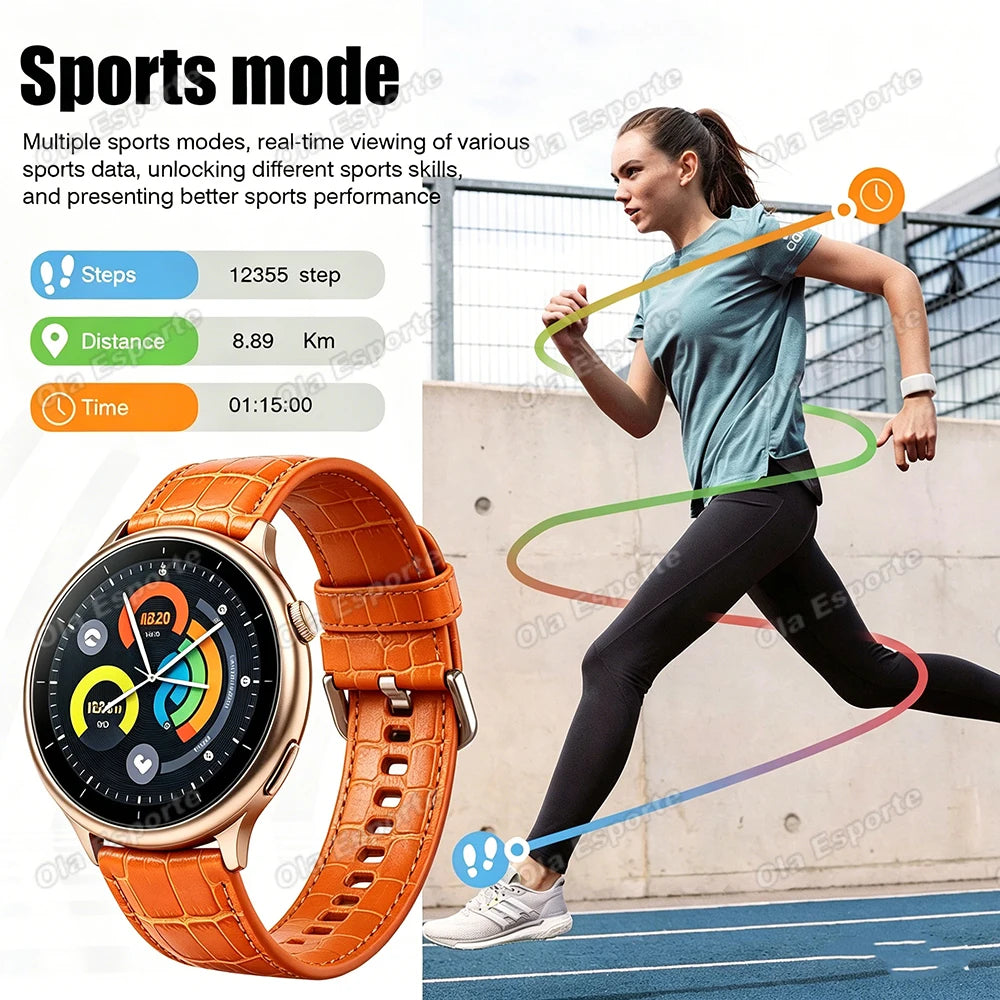 HW12 Smartwatch – Bluetooth Calling, Fitness & Sleep Tracker