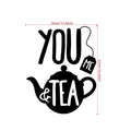Coffee Is Always Good Tea Mugs Window Wall Sticker Kitchen Resturant Cafe Motivational Quote Wall Decal Vinyl Home Decor Oasis Select B