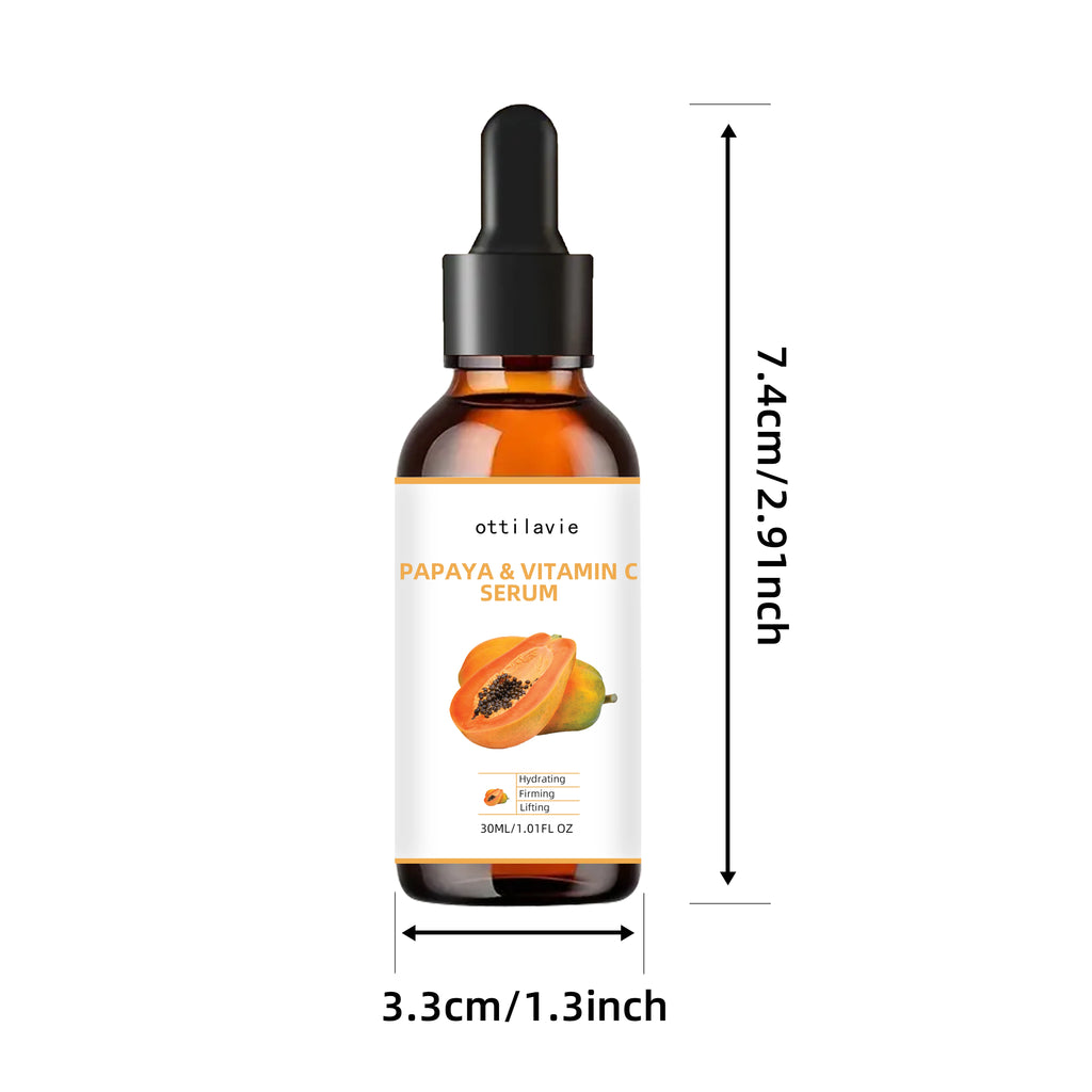 Ottilavie Papaya Vitamin C Serum – Brightening Face Essence Brightening Face Serum Oasis Select