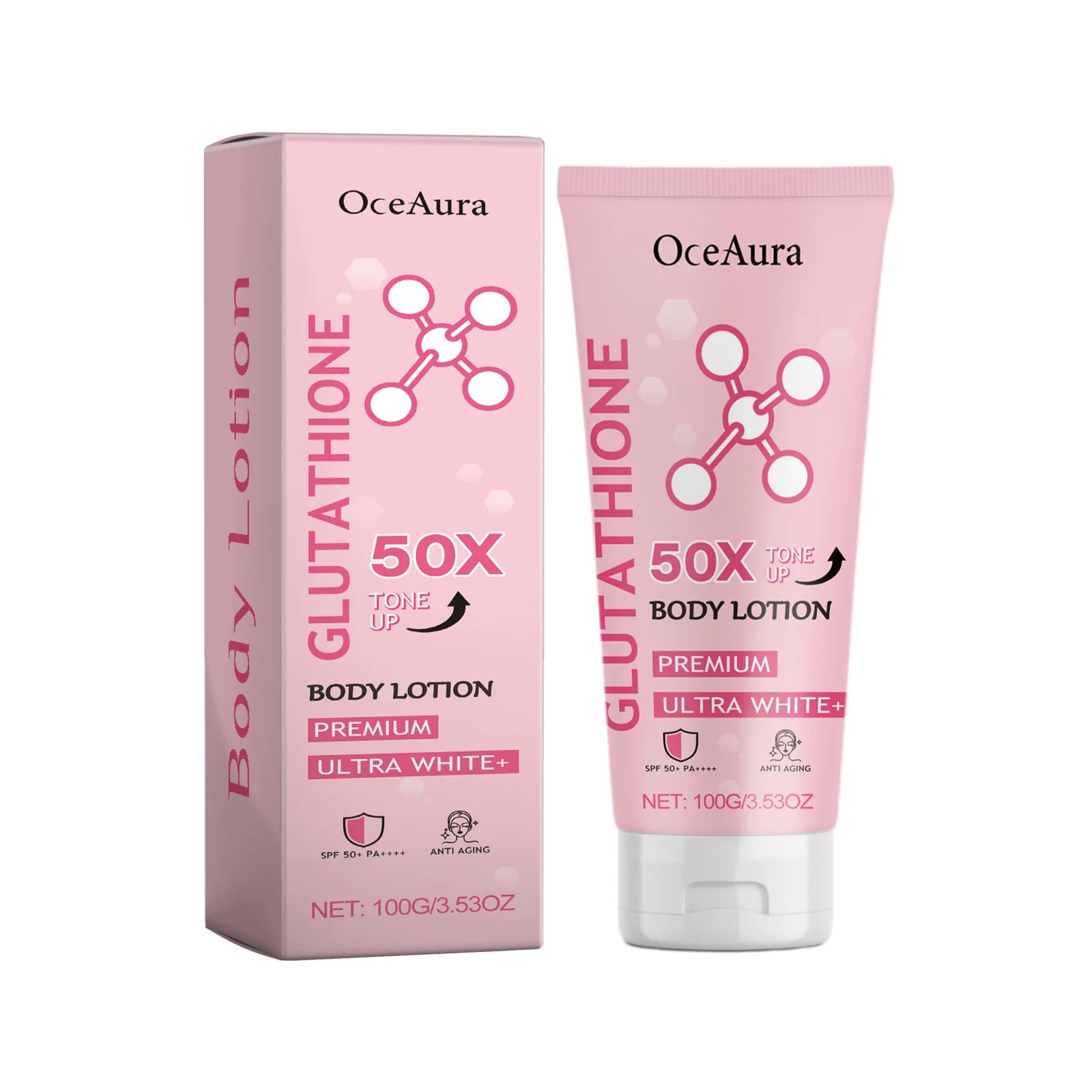 OceAura Brightening Body Cream – Dark Spot & Skin Tone Lotion Body Brightening Cream Oasis Select 100g boxed