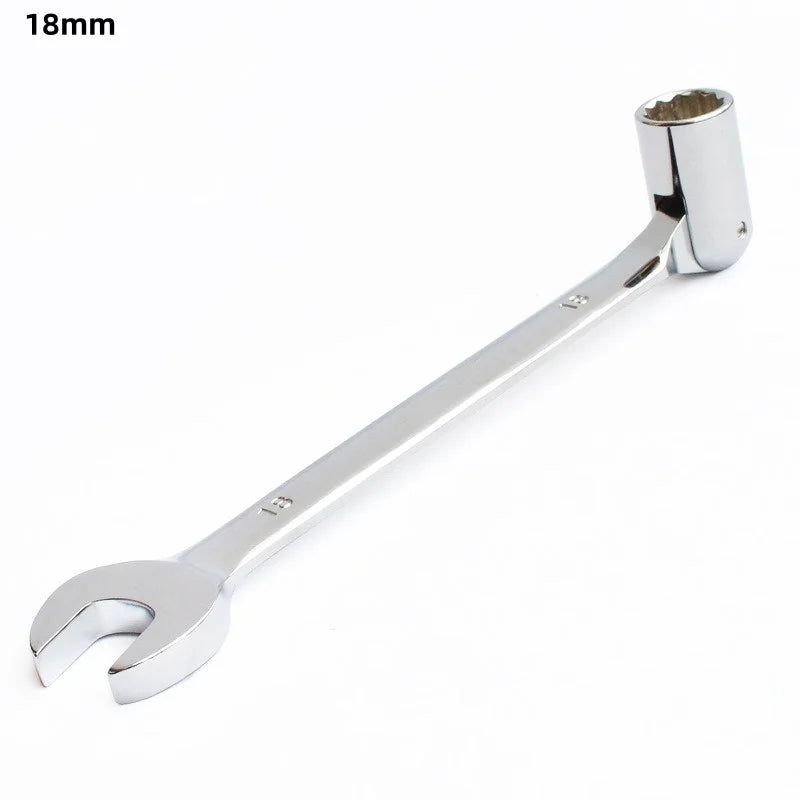 Double End Swivel-Socket Wrench Tool Activity Sockets Set Tools,Metric Swivel Head Flexible Socket Wrench Spanner CRV Steel Tool Oasis Select 18mm