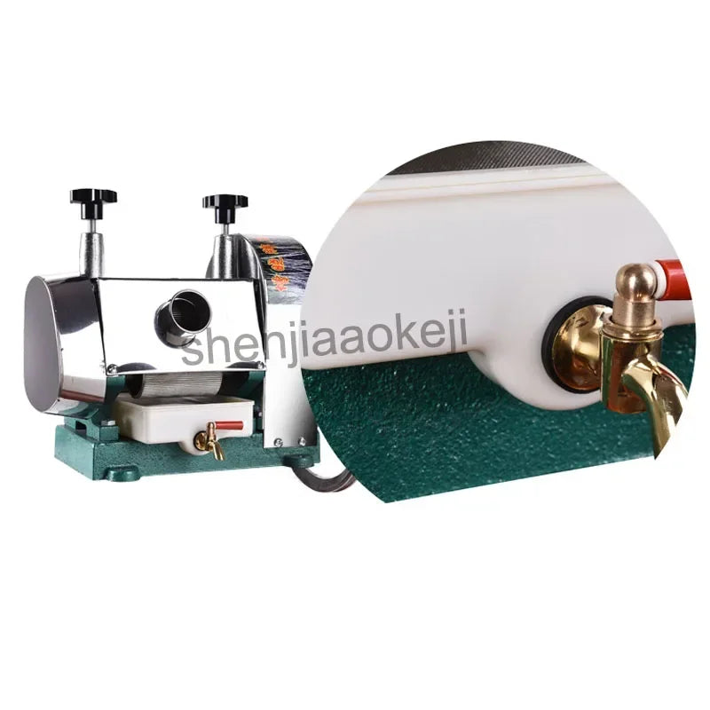 Manual Sugar Cane Juicer – Stainless Steel Hand Crank 50kg/H
