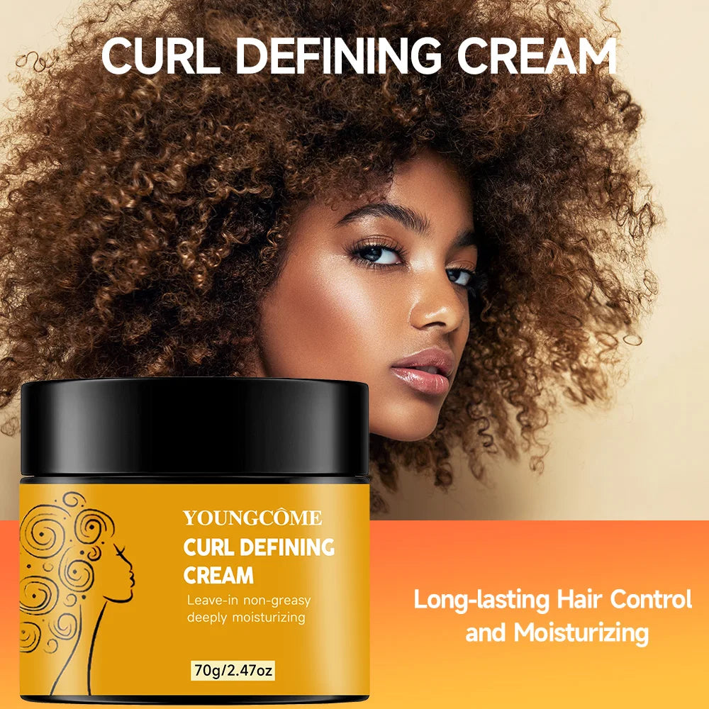 Curl Defining Cream – Volumizing, Frizz Control & Nourishing