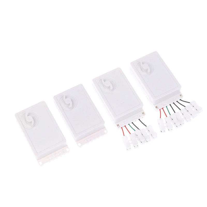 LED String Dimmer EK-04 2/4-Way 8 Function Knob/Solder-Free Type Push Button Type Light Adjustment Controller Oasis Select