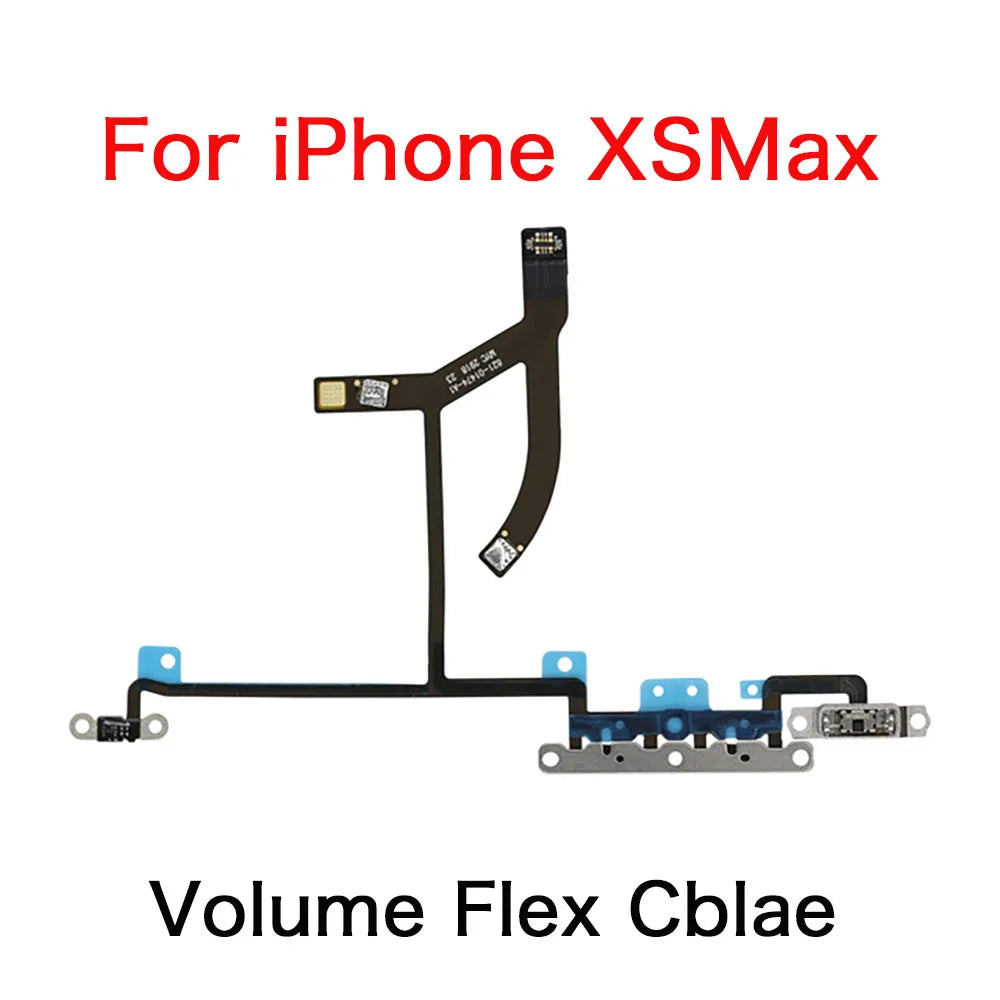 Power Volume Silent Flex Cable iPhone X XR XS 11 Pro Max