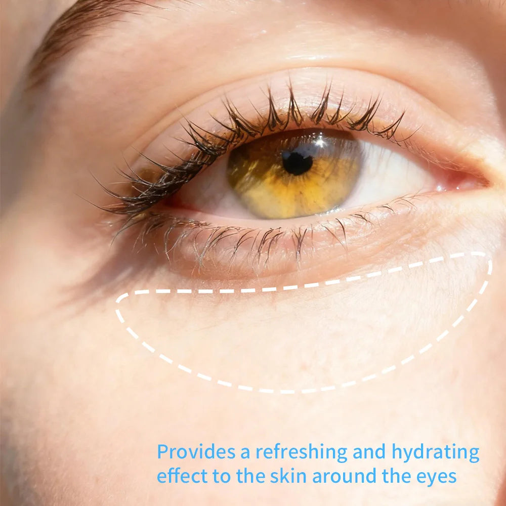Lakerain Hydration Eye Gel Deep Hydrating Brightening Reduce Dark Circles Cool Feeling Transparent Gel Suitable for All Skin Oasis Select