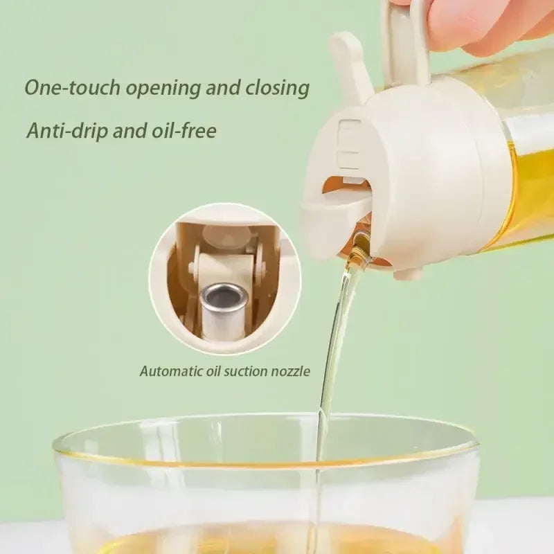 Olive Spray Dispenser Oil Dispenser Bottle for One Kitchen Oil Spray Oil Polisher Bottle Kitchen Storage for Camping Bbq Baking Oasis Select