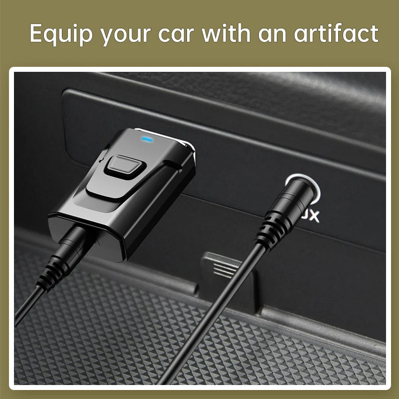 USB Bluetooth 5.4 Audio Transmitter Receiver MIC Wireless Adapter 3.5mm AUX/RCA for TV PC Headphone Home Stereo Car HIFI Music Oasis Select
