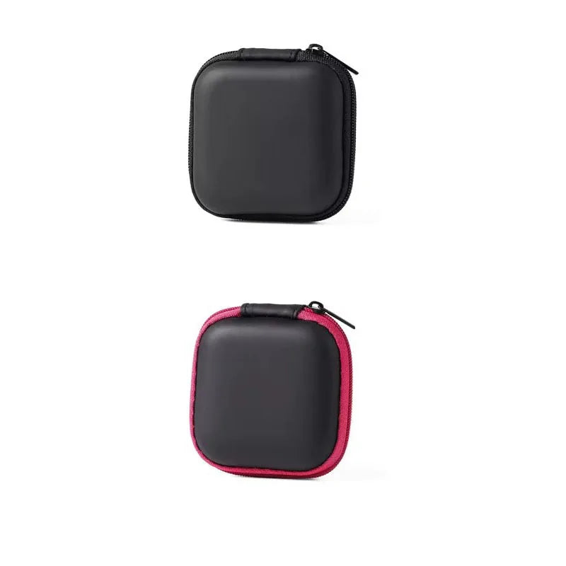 1/4pcs Earphone Protective Bag Box Hard EVA Case Digital Charger Headphone Storage Bag Usb Data Cable Organizer Carrying Pouch Oasis Select 2pcs-Mix