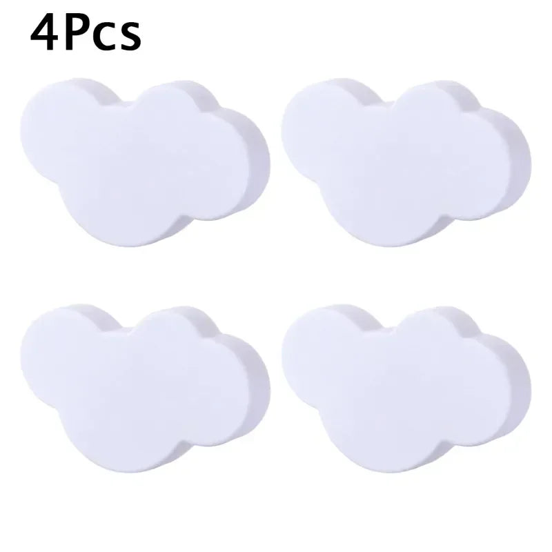 2/4/6/10Pcs Cartoon Furniture Handles Children Room Knobs Handles for Cabinets Drawer Pull Handle Door Knob for Cabinet Pulls Oasis Select white 4pcs 54x36mm