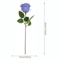 Silk Rose Artificial Bouquet | Realistic Faux Flower Stem Décor