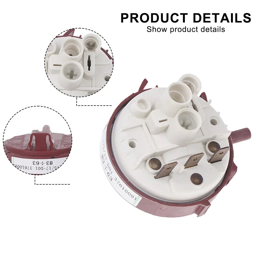 Dishwasher Water Level Sensor C-326/17-D01 Dishwasher Pressure Switch Controller Washing Accessories Oasis Select