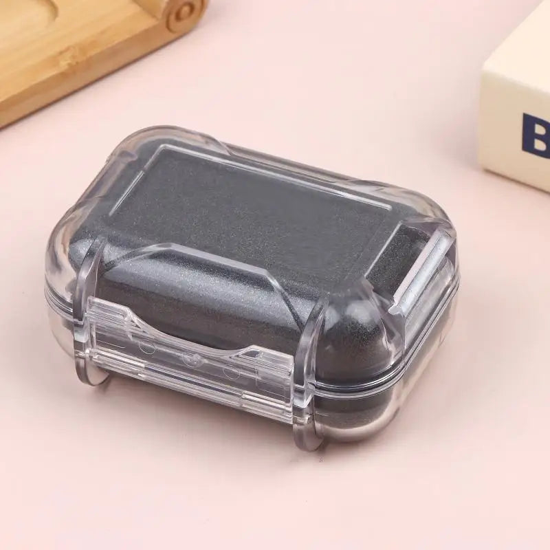 1PCS Waterproof Drop-proof Headphone Cable Organizer Accessories Box Earphones Carrying Protective Case Oasis Select Transparent