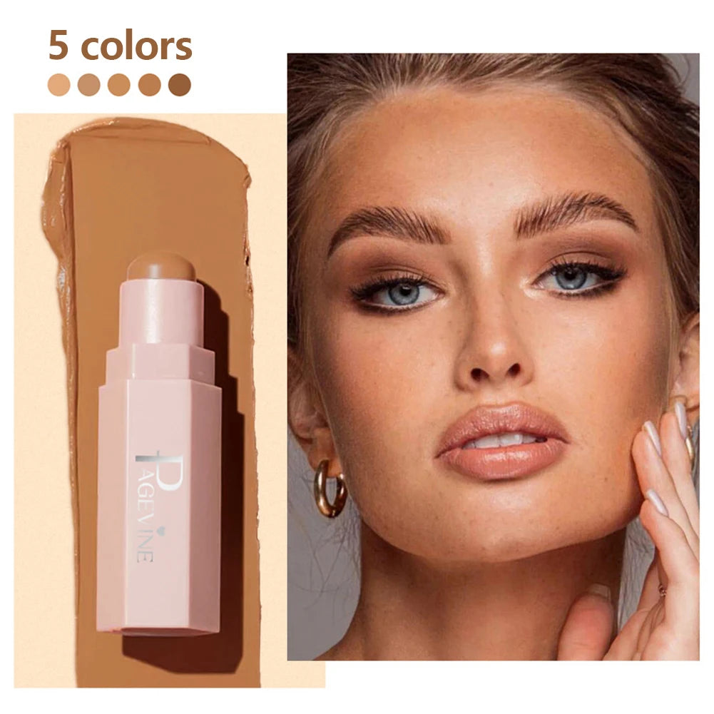Portable Bronzer Concealer Contouring Stick Makeup Lasting Face Highlighter Makeup Shadow Facial Brighten Cosmetics Oasis Select