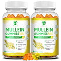 Lukaree 2Bottles 1000mg Mullein Gummies Lung Cleanse Support Respiratory Health Support Immune Health and Antioxidant Oasis Select 2pcs United States