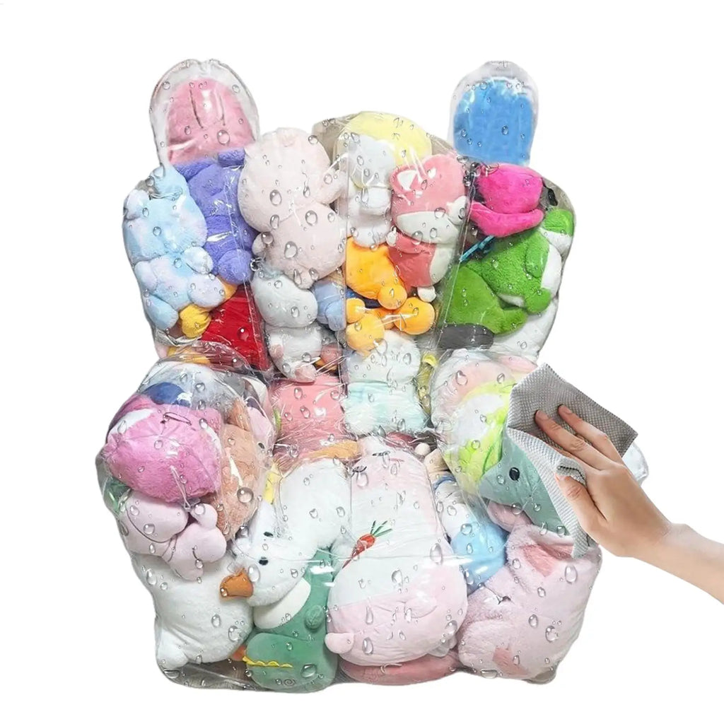 Bean Bag Stuffed Animal Storage Plush Toys Organizer Chair for Kids Organizer Large for Living Room Dorm Bedroom Playroom Oasis Select