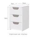Mini 3-Tier Drawer Organizer for Desk, Jewelry & Cosmetics