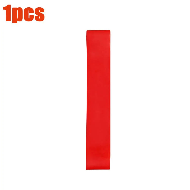 1/2Pcs Resistance Bands, Exercise Bands, Full Body Fitness Bands, Hip, Leg, Arm, Home Gym, Yoga And Pilates Stretching Bands Oasis Select Red-1pcs