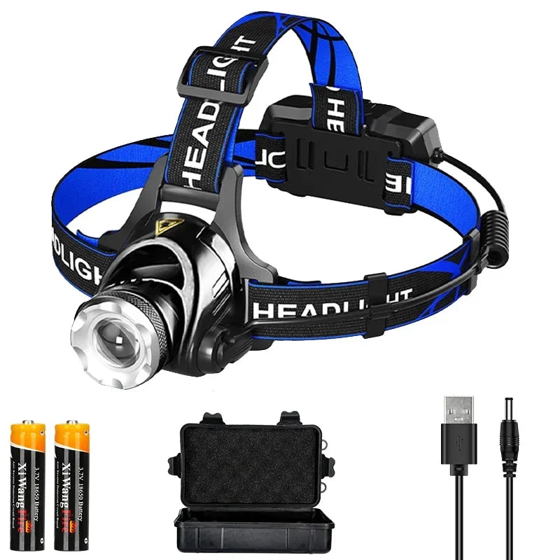 ZHIYU 1000 Lumen USB Rechargeable LED Headlamp | Waterproof